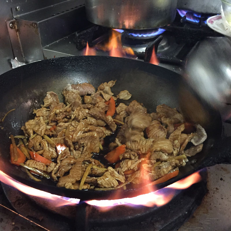 Sauté de bœuf caramélisé